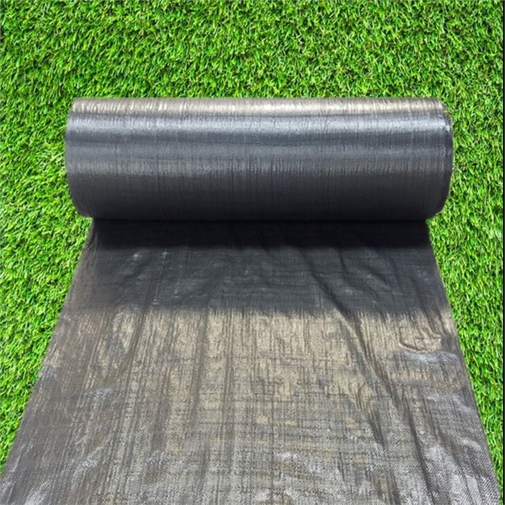 4m Width PP Woven Ground Cover Weed Control Fabric Weed Barrier Mat For Garden Farm Anti Grass Mat