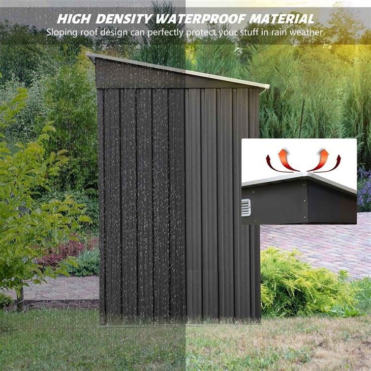 Garden Shed Metal Outdoor Shed Storage House Plastic